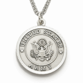 Sterling Silver Military Medals